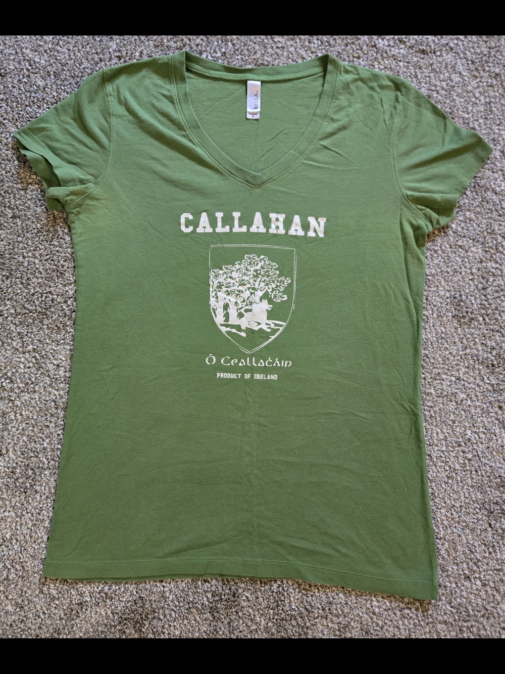 Abella Light Green Crewneck Tee